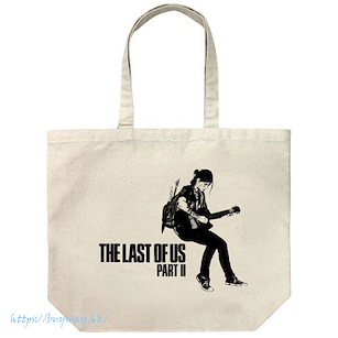 最後生還者 「艾莉」& 吉他 米白 大容量 手提袋 Part II Ellie & Guitar Large Tote Bag /NATURAL【The Last of Us】