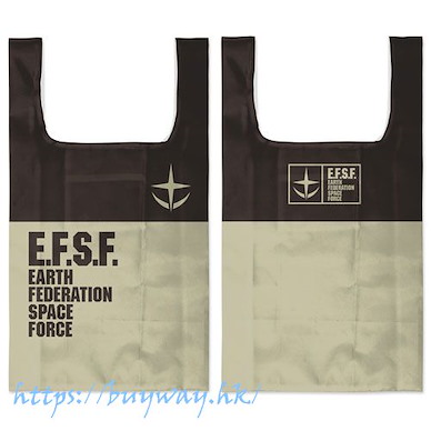 機動戰士高達系列 「地球聯邦軍」全彩購物袋 E.F.F. Full Color Eco Bag【Mobile Suit Gundam Series】