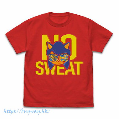超音鼠 (中碼)「超音鼠」NO SWEAT 鮮紅 T-Shirt Sonic NO SWEAT T-Shirt /HIGH RED-M【Sonic the Hedgehog】