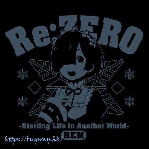 Re：從零開始的異世界生活 : 日版 (大碼)「雷姆」黑色 連帽衫