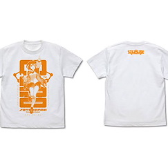 電音部 : 日版 (大碼)「日高零奈」白色 T-Shirt