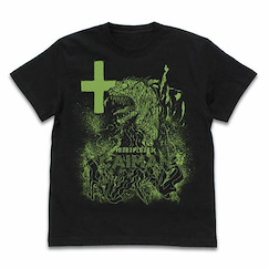 異獸魔都 : 日版 (加大)「開曼」2.0 黑色 T-Shirt