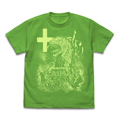 異獸魔都 : 日版 (中碼)「開曼」2.0 亮綠色 T-Shirt