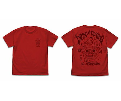 異獸魔都 (中碼)「心」Ver. 2.0 紅色 T-Shirt Shin T-Shirt Ver.2.0 /RED-M【Dorohedoro】