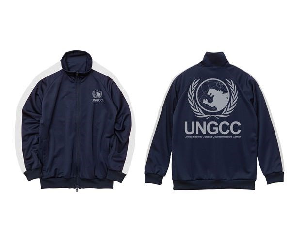 哥斯拉系列 : 日版 (細碼)「UNCGG」深藍×白 球衣