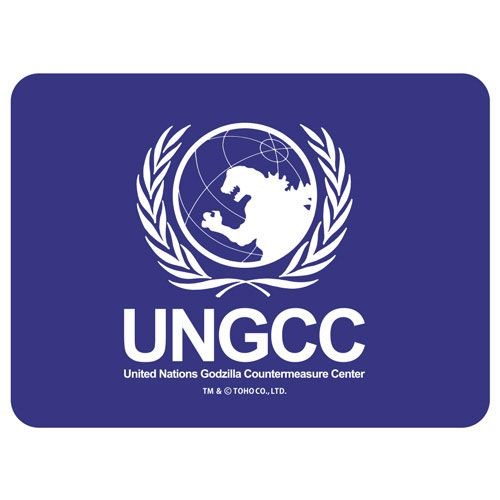 哥斯拉系列 : 日版 「UNGCC」滑鼠墊