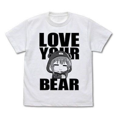 熊熊勇闖異世界 (中碼)「優奈」白色 T-Shirt Yuna T-Shirt /WHITE-M【Kuma Kuma Kuma Bear】