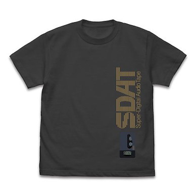 新世紀福音戰士 (中碼)「SDAT」墨黑色 T-Shirt EVANGELION SDAT T-Shirt /SUMI-M【Neon Genesis Evangelion】