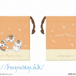 夏目友人帳 「貓咪老師」01 索繩小物袋 Drawstring Bag 01 Triple Nyanko Sensei A【Natsume's Book of Friends】