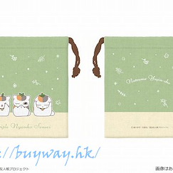 夏目友人帳 「貓咪老師」02 索繩小物袋 Drawstring Bag 02 Triple Nyanko Sensei B【Natsume's Book of Friends】
