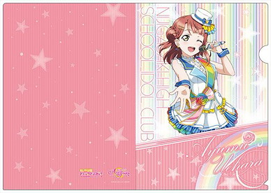 LoveLive! 虹咲學園校園偶像同好會 「上原歩夢」Rainbow Rose A4 文件套 Clear File Ayumu Uehara Rainbow Rose ver【Love Live! Nijigasaki Academy School Idol Club】