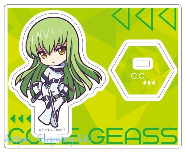 Code Geass 叛逆的魯魯修 : 日版 「C.C.」亞克力企牌