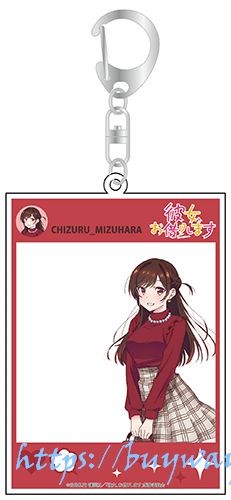 出租女友 「水原千鶴」SNS風格 匙扣 SNS-style Acrylic Key Chain Mizuhara Chizuru【Rent-A-Girlfriend】