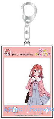 出租女友 「櫻澤墨」SNS風格 匙扣 SNS-style Acrylic Key Chain Sakurasawa Sumi【Rent-A-Girlfriend】