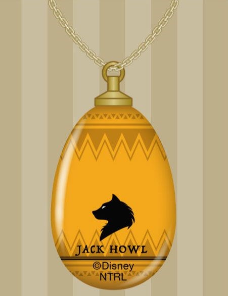 迪士尼扭曲樂園 : 日版 「Jack Howl」玻璃 項鏈