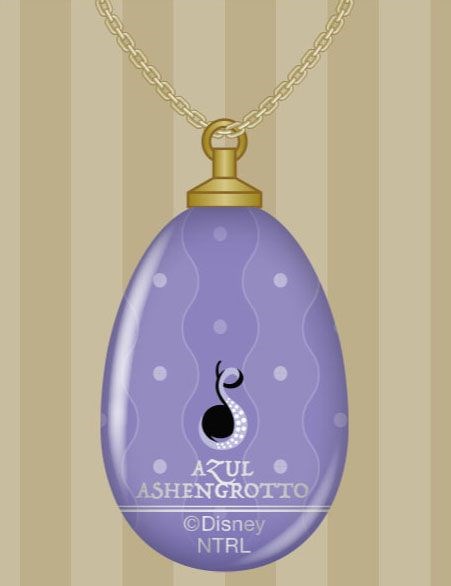 迪士尼扭曲樂園 : 日版 「Azul Ashengrotto」玻璃 項鏈