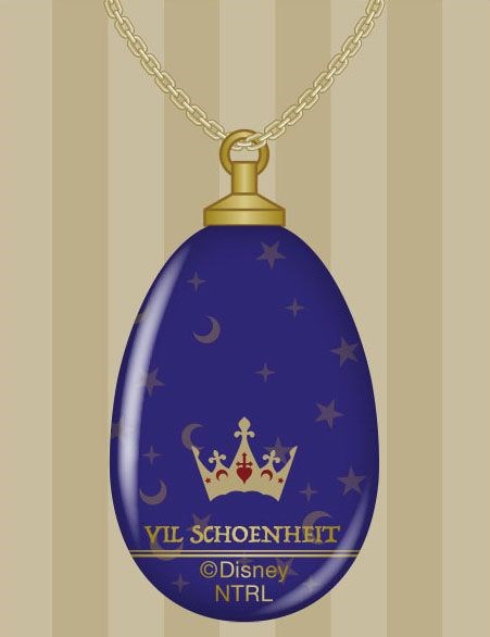 迪士尼扭曲樂園 : 日版 「Vil Schoenheit」玻璃 項鏈