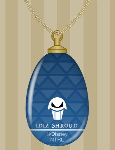 迪士尼扭曲樂園 : 日版 「Idia Shroud」玻璃 項鏈