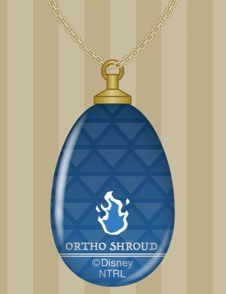迪士尼扭曲樂園 : 日版 「Ortho Shroud」玻璃 項鏈