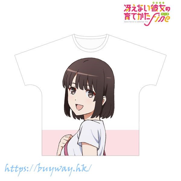 不起眼女主角培育法 : 日版 (大碼)「加藤惠」夏季郊遊 男女通用 T-Shirt