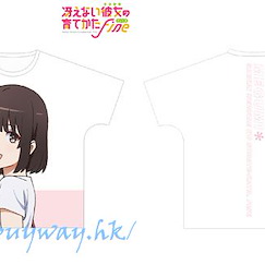 不起眼女主角培育法 : 日版 (大碼)「加藤惠」夏季郊遊 男女通用 T-Shirt