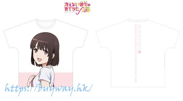 不起眼女主角培育法 : 日版 (中碼)「加藤惠」夏季郊遊 男女通用 T-Shirt
