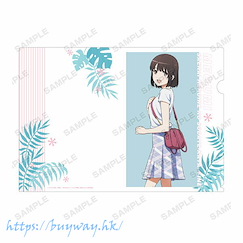 不起眼女主角培育法 「加藤惠」夏季郊遊 A4 文件套 New Illustration Megumi Kato Going out in Summer ver. Clear File【Saekano: How to Raise a Boring Girlfriend】
