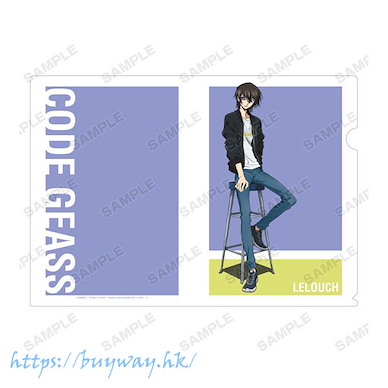 Code Geass 叛逆的魯魯修 「魯路修」Casual Style A4 文件套 New Illustration Lelouch Casual Style Clear File【Code Geass】
