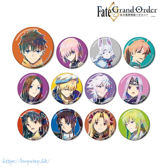 Fate系列 : 日版 Ani-Art 收藏徽章 (12 個入)