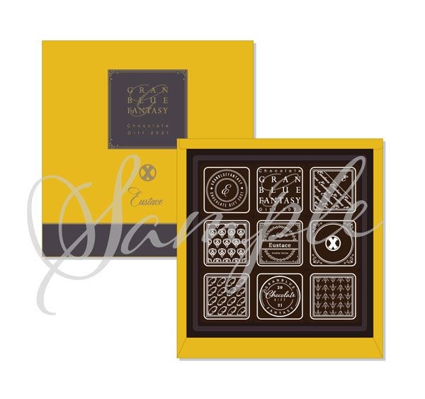 碧藍幻想 : 日版 「Eustace」Chocolate Gift 2021 朱古力