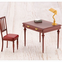 創彩少女庭園 1/10「復古桌椅」組裝模型 1/10 After School Retro Desk【Sousai Shojo Teien】