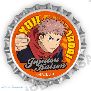 咒術迴戰 「虎杖悠仁」瓶冠徽章 Crown Clip Badge Itadori Yuji【Jujutsu Kaisen】