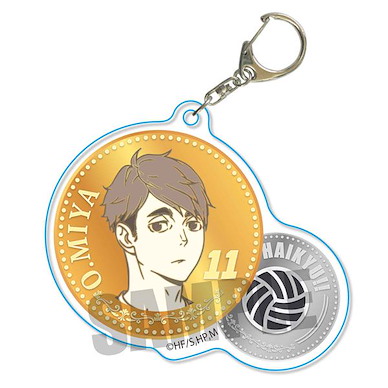 排球少年!! 「宮治」獎牌 亞克力匙扣 Chara Medal Acrylic Keychain Osamu Miya【Haikyu!!】
