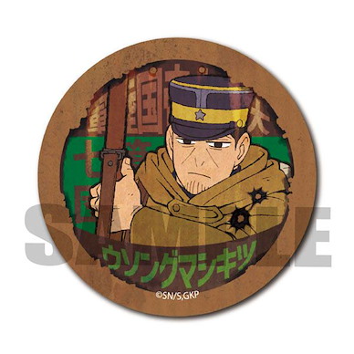 黃金神威 「月島軍曹」彷舊招牌徽章 Retro Signboard Can Badge Sergeant Tsukishima【Golden Kamuy】