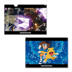 數碼暴龍系列 「八神太一 + 亞古獸」A4 文件套 Metallic Clear File Taichi & Agumon【Digimon Series】