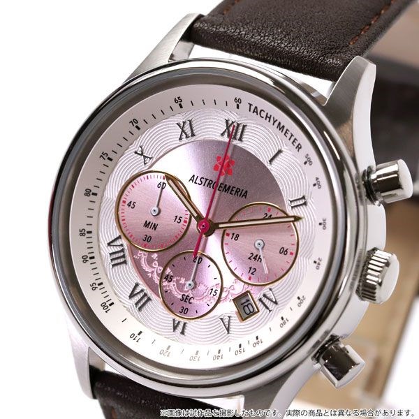 偶像大師 閃耀色彩 : 日版 「ALSTROEMERIA」皮革手錶