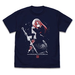爆笑管家工作日誌 (加大)「桂雛菊」原作版 深藍色 T-Shirt Original Work Ver. Hinagiku Katsura T-Shirt /NAVY-XL【Hayate the Combat Butler】