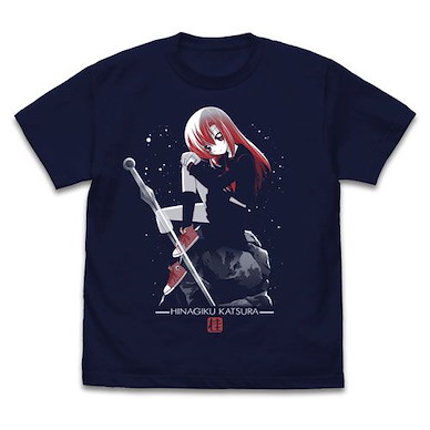 爆笑管家工作日誌 (中碼)「桂雛菊」原作版 深藍色 T-Shirt Original Work Ver. Hinagiku Katsura T-Shirt /NAVY-M【Hayate the Combat Butler】