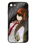 命運石之門 「牧瀨紅莉栖」iPhone [7, 8, SE] 強化玻璃 手機殼 Kurisu Makise Tempered Glass iPhone Case /7, 8, SE (2nd Generation)【Steins;Gate】