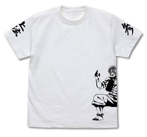 鬼滅之刃 : 日版 (加大)「猗窩座」白色 T-Shirt