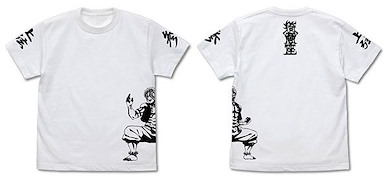 鬼滅之刃 (細碼)「猗窩座」白色 T-Shirt Mugen Train Arc Akaza T-Shirt /WHITE-S【Demon Slayer: Kimetsu no Yaiba】