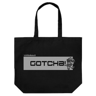 遊戲王 系列 「遊城十代」黑色 大容量 手提袋 Yu-Gi-Oh! GX Tsukamare! Juudai no Gatcha! Large Tote Bag /BLACK【Yu-Gi-Oh!】