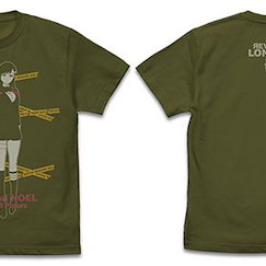 龍與魔女 : 日版 (細碼)「新橋諾艾兒 + 妮妮」墨綠色 T-Shirt