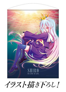 遊戲人生 「白」100cm 掛布 New Illustration "Shiro" 100cm Wall Scroll【No Game No Life】