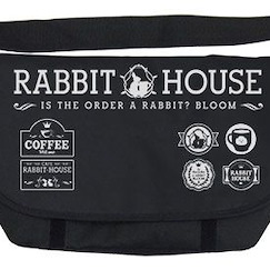 請問您今天要來點兔子嗎？ : 日版 「Rabbit House」黑色 郵差袋