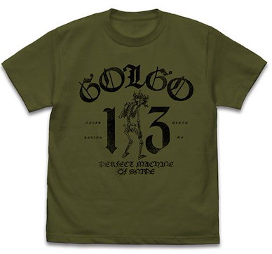 骷髏13 (中碼) 復古 Ver. 墨綠色 T-Shirt T-Shirt Vintage Ver. /MOSS-M【Golgo 13】