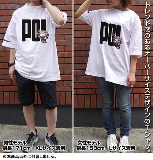 艦隊 Collection -艦Colle- : 日版 (加大)「夕立」半袖 白色 T-Shirt