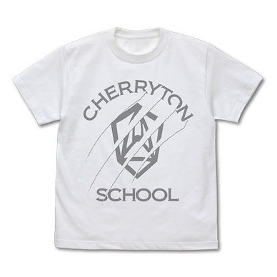 BEASTARS (中碼)「チェリートン学園」白色 T-Shirt Cherryton Academy T-Shirt /WHITE-M【BEASTARS】