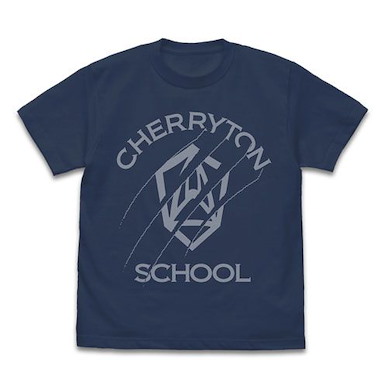 BEASTARS (中碼)「チェリートン学園」板岩灰 T-Shirt Cherryton Academy T-Shirt /SLATE-M【BEASTARS】
