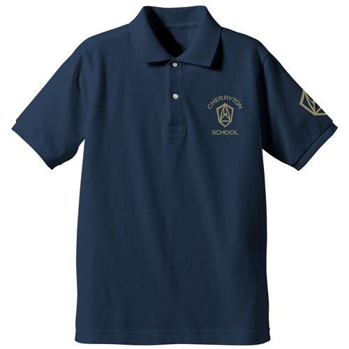 BEASTARS : 日版 (加大)「チェリートン学園」藍紫色 Polo Shirt